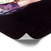 INSECT REPELLENT Kimono Frauen Japan Werbung Poster (Ecke)