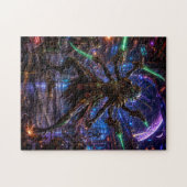 Insectoid Space Pirate — Six-Armed Combatant Puzzle (Horizontal)