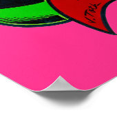 Insectra™/Kosmische Farben Poster (Ecke)