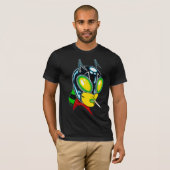 Insectra™/Kosmische Farben T-Shirt (Vorne ganz)