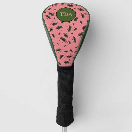 Insects Golf Head Cover Headcover (Vorderseite)