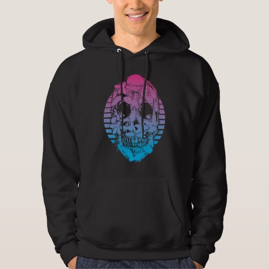insects Vaporwave Aesthetic Hoodie (Vorderseite)
