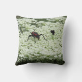 Insekt auf Elderflower Kissen (Rückseite)