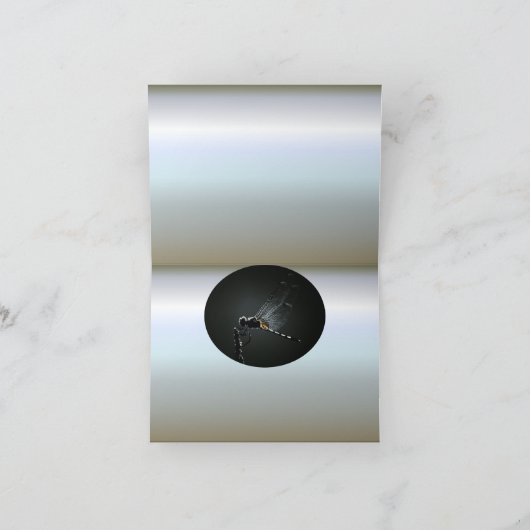 Insekt - Dragonfly Wings Karte (Innenseite)