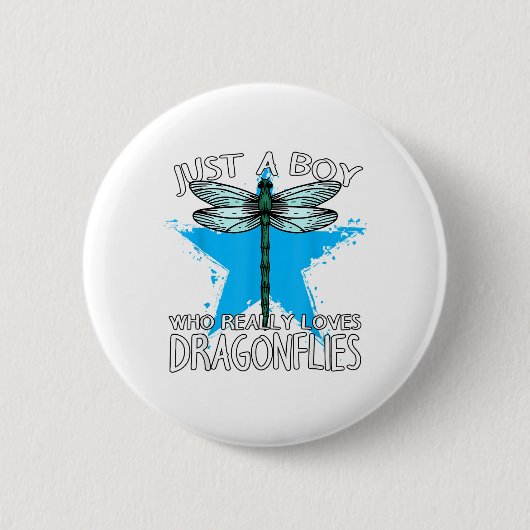 Insekt Entomologist nur ein Junge, der Dr. wirklic Button (Vorderseite)