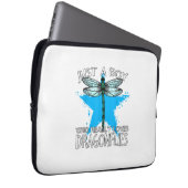 Insekt Entomologist nur ein Junge, der Dr. wirklic Laptopschutzhülle (Vorne Rechts)