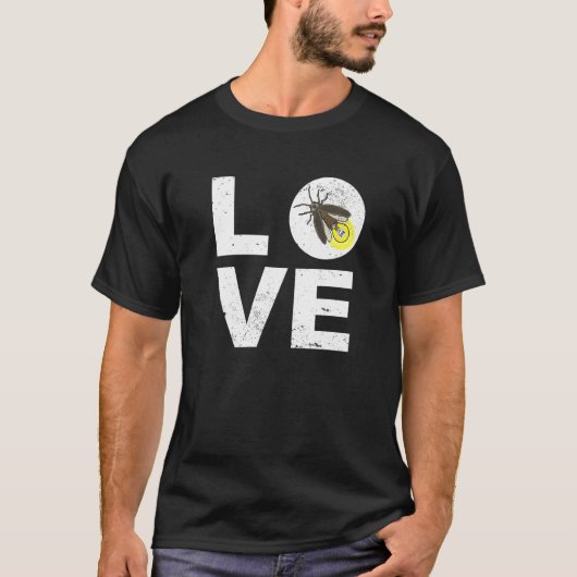 Insekt I Firefly I Lightning Bugs I Firefly Liebe T-Shirt (Vorderseite)
