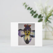 Insekt Postkarte (Stehend Vorderseite)