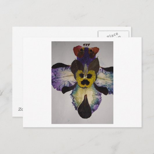 Insekt Postkarte (Vorne/Hinten)