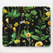 Insekten auf KräuterPflanze Mousepad (Vorne)