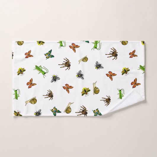 Insekten Badhandtuch Set (Handtuch)