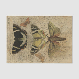 Insekten-Collage No.501 Seidenpapier
