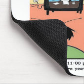 Insekten Eltern Funny Cartoon Mousepad (Ecke)