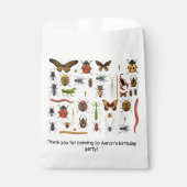 Insekten Geburtstagspartei Geschenktütchen (Vorderseite)