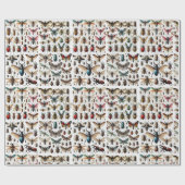 Insekten Geschenkpapier (Flach)