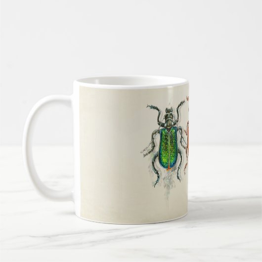 Insekten Kaffeetasse (Links)