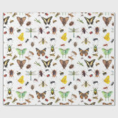 Insekten Leben viele Käfer Geschenkpapier (Flach)