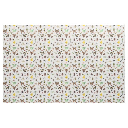 Insekten-Lebensbugs Stoff (Fat Quarter (45,7 x 55,9 cm))