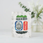 Insekten sind Niedliche Postkarte - Abstrakte Kuns (Stehend Vorderseite)