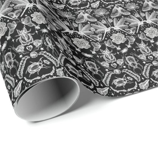 Insekten und Bug Geschenkpapier (Rolleneckpunkt)