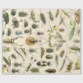 Insekten und Bug Geschenkpapier (Flach)