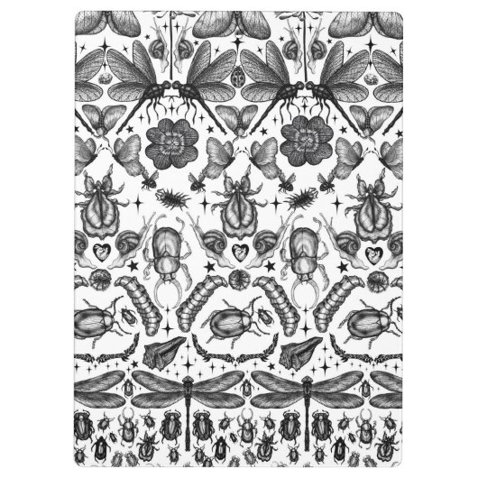 Insekten und Bug Klemmbrett (Rückseite)