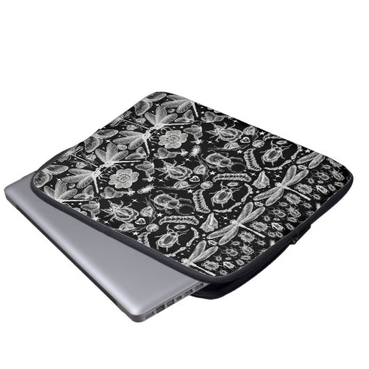 Insekten und Bug Laptopschutzhülle (Vorne Knopf)