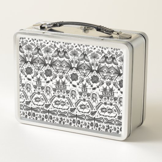 Insekten und Bug Metall Brotdose (Rückseite)