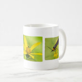 Insekten und Wildblumen Kaffeebecher Kaffeetasse (VorderseiteRechts)