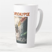 InsektenApokalypse Latte Tasse (Rechte Ecke)