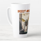 InsektenApokalypse Latte Tasse (Linke Ecke)