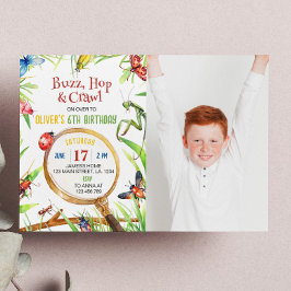 Insektenbugs zum Geburtstag Einladung
