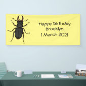 Insektendarstellung Banner (Messe)