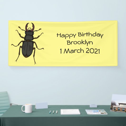 Insektendarstellung Banner (Messe)