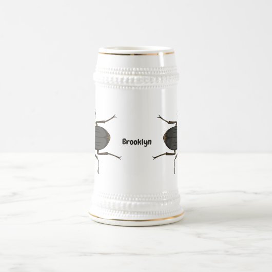 Insektendarstellung Bierglas (Mittel)