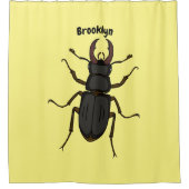 Insektendarstellung Duschvorhang (Vorderseite)