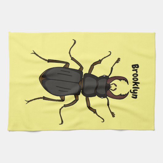 Insektendarstellung Geschirrtuch (Horizontal)