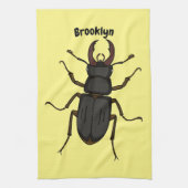 Insektendarstellung Geschirrtuch (Vertikal)