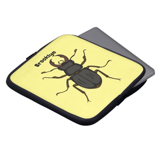 Insektendarstellung Laptopschutzhülle (Vorne Oben)