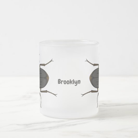 Insektendarstellung Mattglastasse (Mittel)