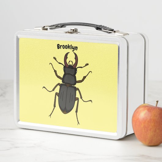 Insektendarstellung Metall Brotdose (Beispiel)