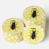 Insektendarstellung Pokerchips (Stapel)