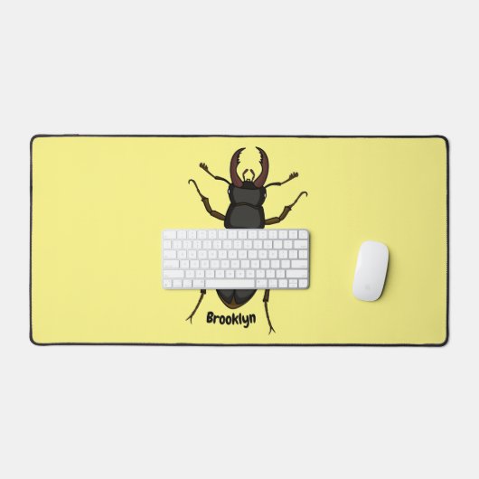 Insektendarstellung Schreibtischunterlage (Tastatur & Maus)