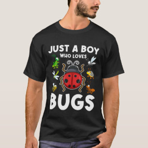 Insektenkundler Besitzer Fänger Züchter Junge Inse T-Shirt