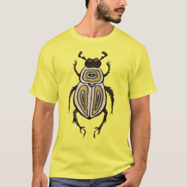 Insektenkunst Lover Yellow Decorative Käfer T-Shirt