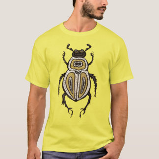 Insektenkunst Lover Yellow Decorative Käfer T-Shirt