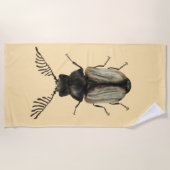 Insektenkunst Strandtuch (Vorderseite)