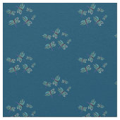 Insektenkunst tanzt Türkis Dragonfly Stoff (Nahaufnahme)