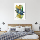Insektenmalerei "Besetzte Libelle" Leinwanddruck (Insitu (Schlafzimmer))