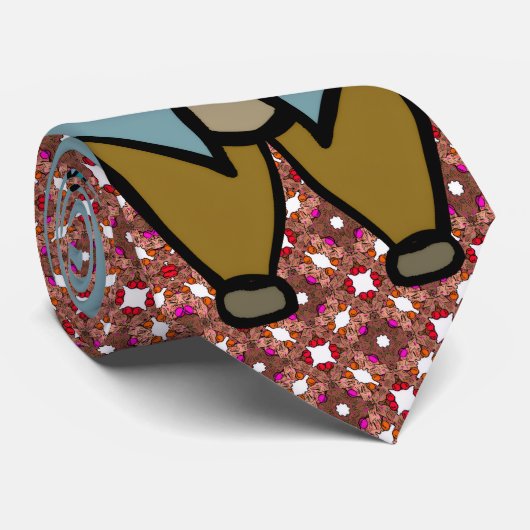 Insektenmann Krawatte (Gerollt)